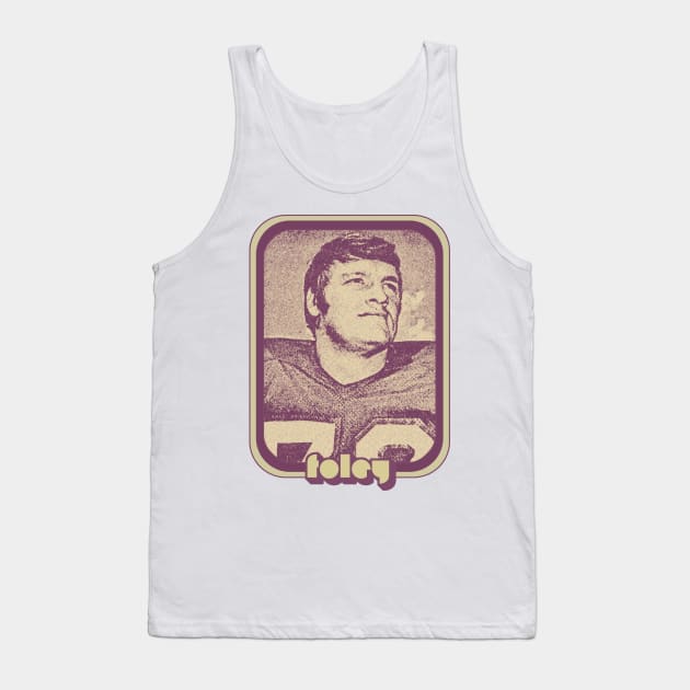 Dave Foley // Retro Football Fan Design Tank Top by DankFutura